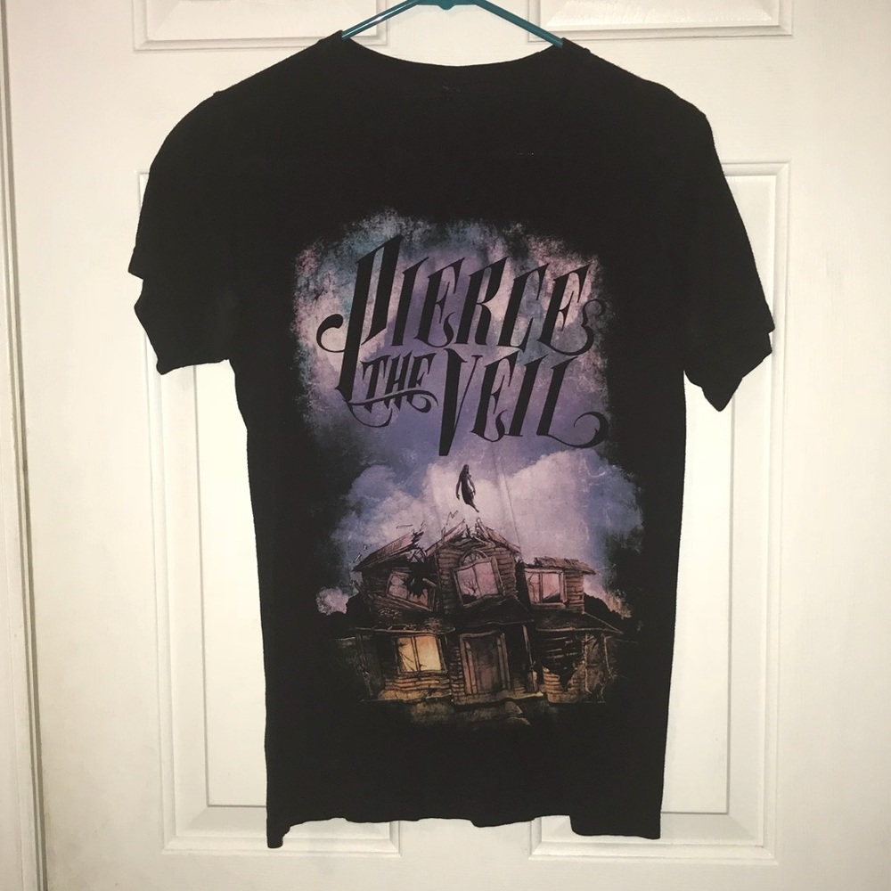 Pierce the Veil band t-shirt.